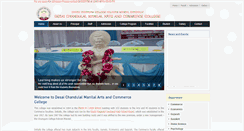 Desktop Screenshot of dcmcollege.org